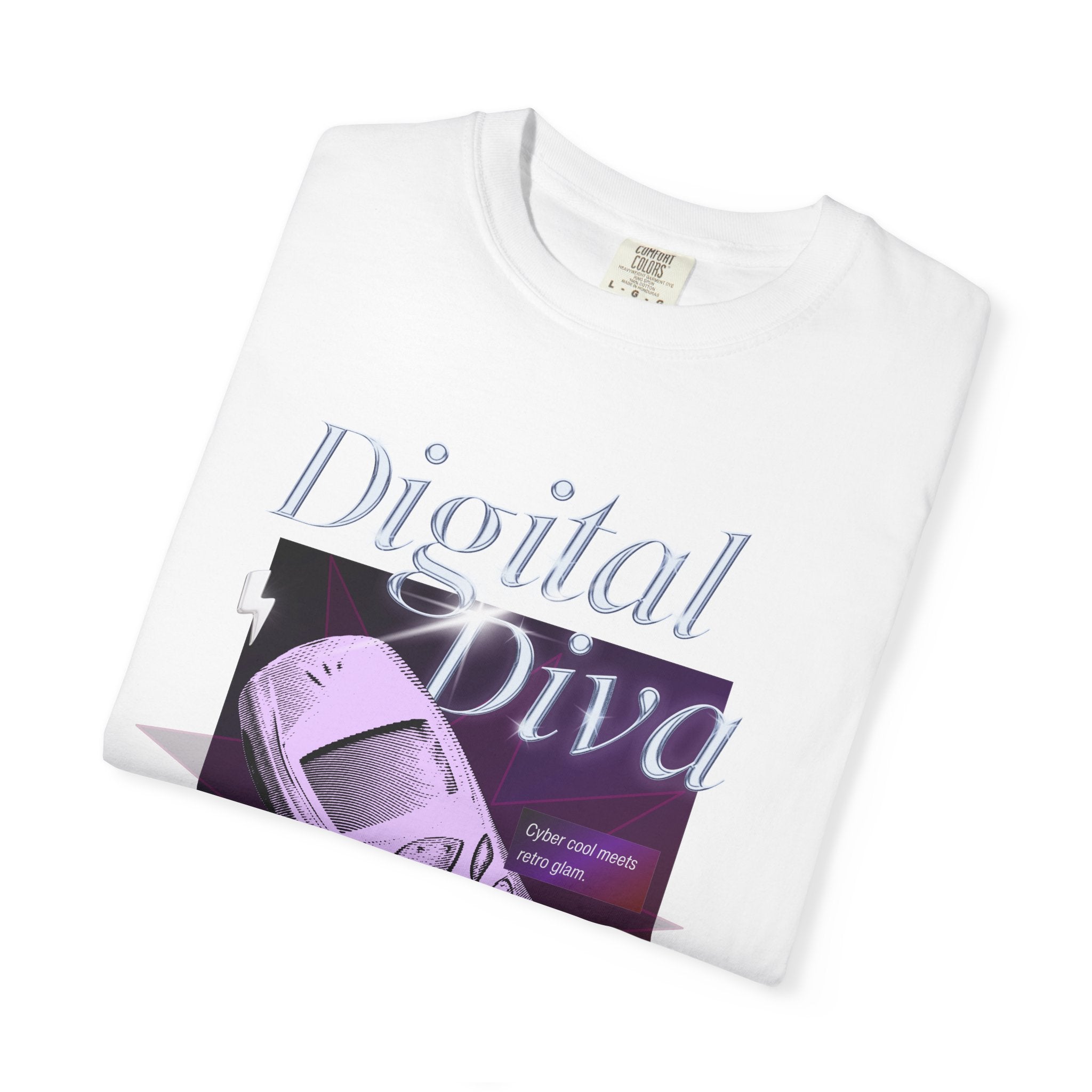 Digital Diva T-Shirt — Retro Mobile Phone Vaporwave Tee