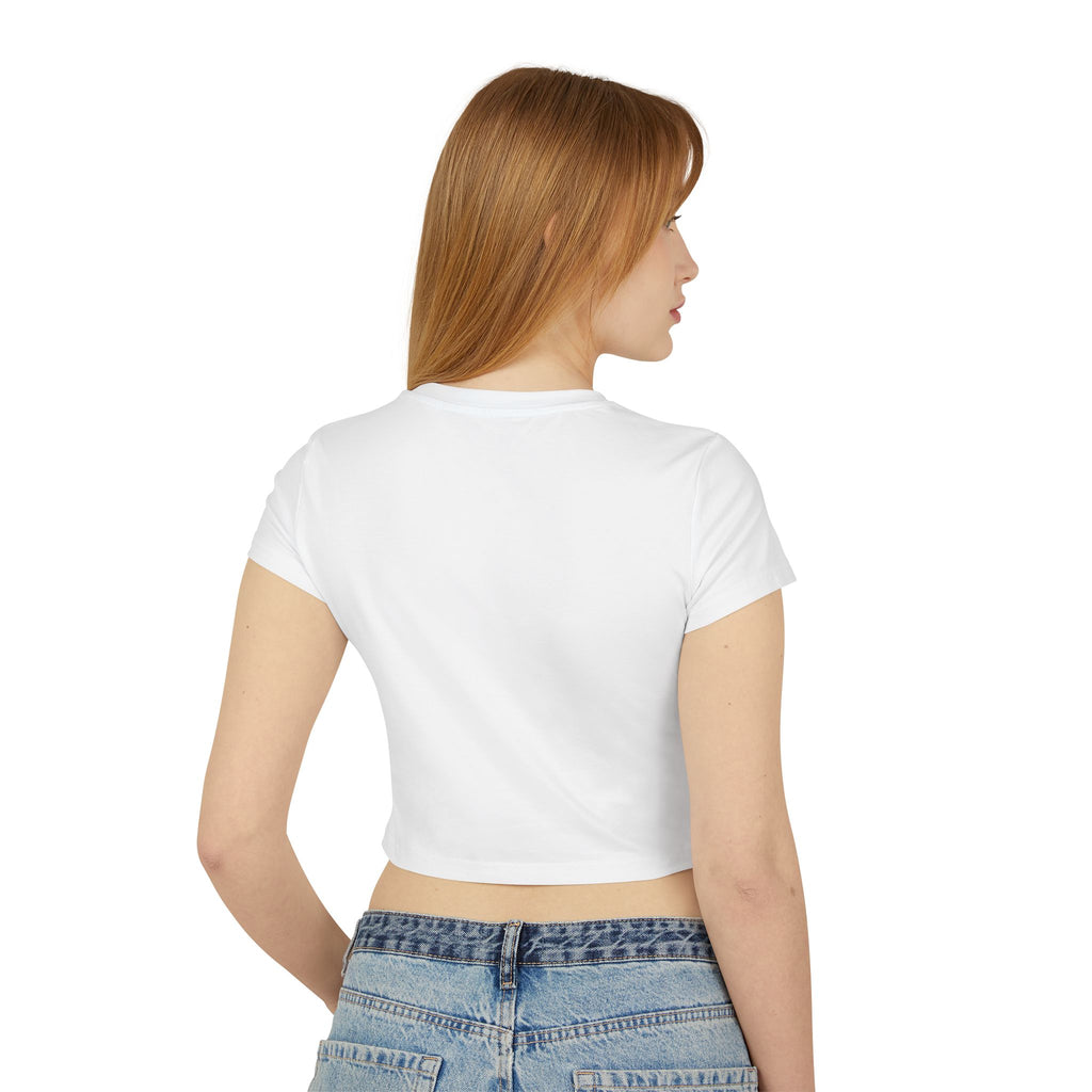 Brasil Flag Cropped Baby Tee — Rio de Janeiro Brazil Pride Shirt