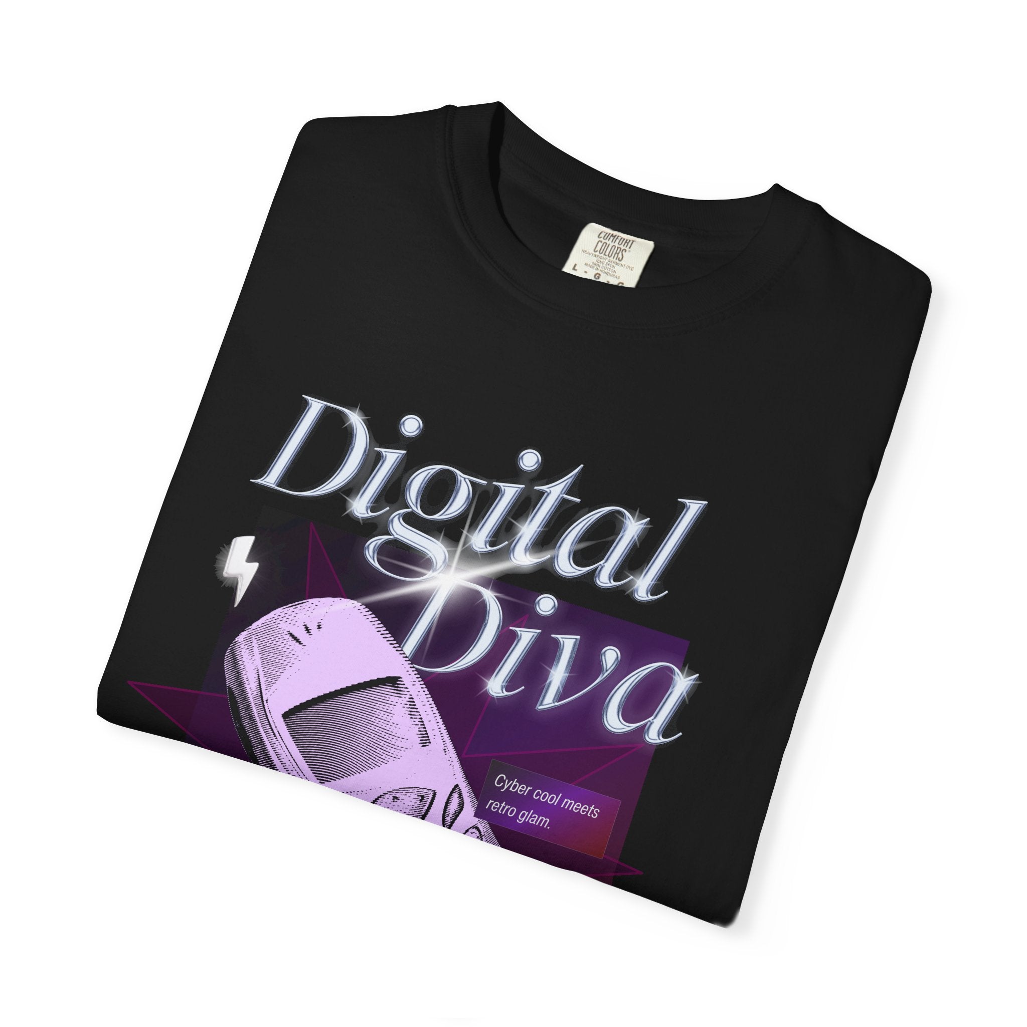 Digital Diva T-Shirt — Retro Mobile Phone Vaporwave Tee