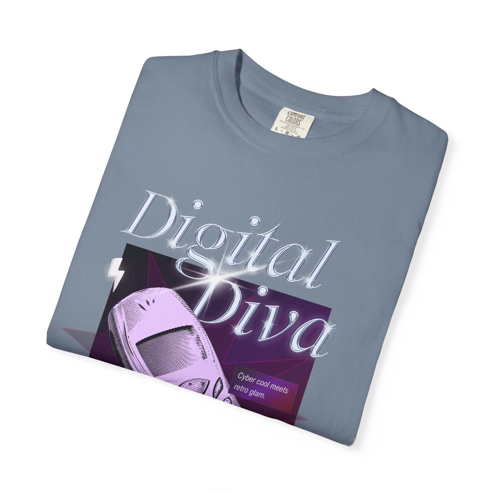Digital Diva T-Shirt — Retro Mobile Phone Vaporwave Tee
