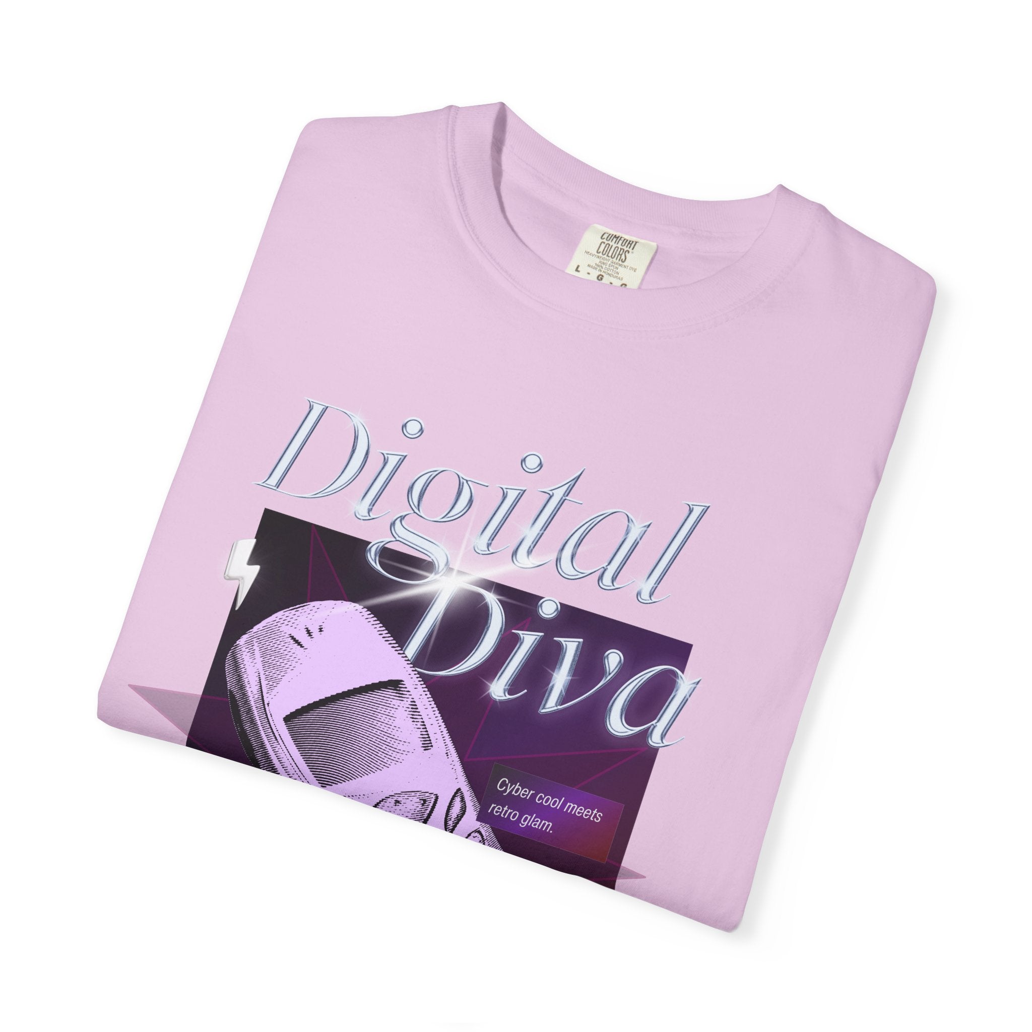 Digital Diva T-Shirt — Retro Mobile Phone Vaporwave Tee